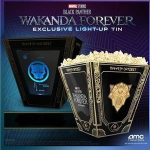 Black Panther: Wakanda Forever Light Up Popcorn Tin